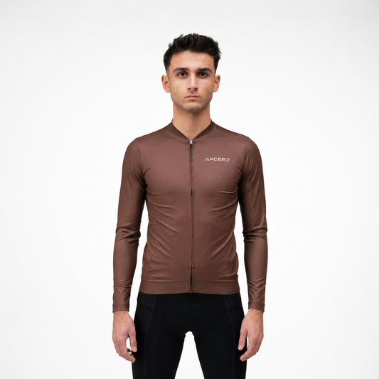 Aerino Langærmet Jersey Brun