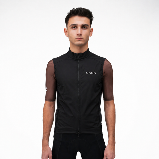 Aerino Windproof Vest Sort