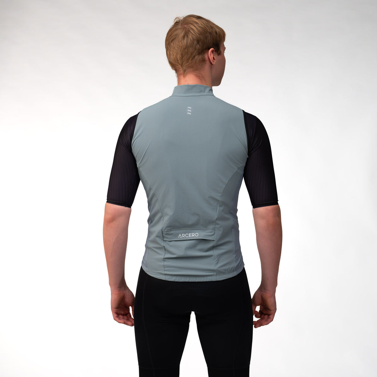 Aerino Windproof Vest Grey Blue