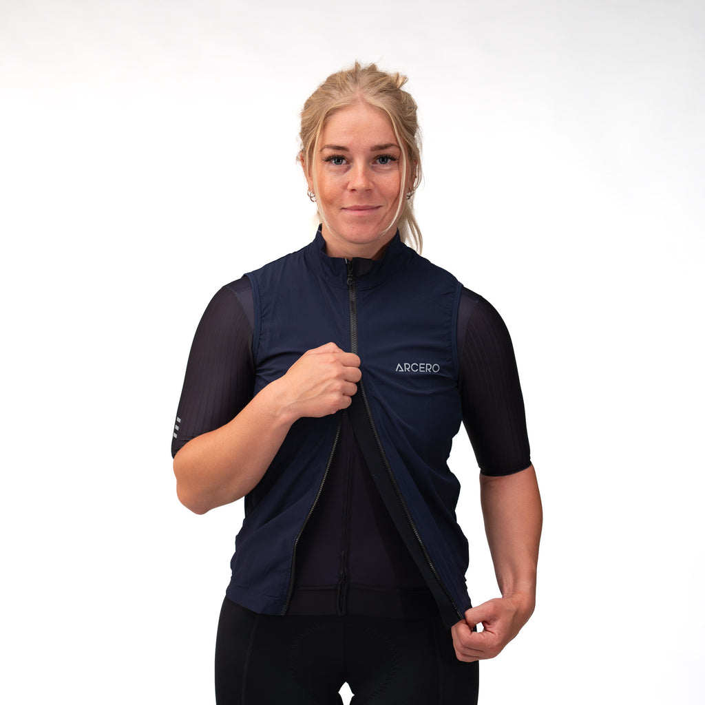 Aerino Windproof Vest Navy